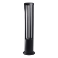 LED Ulkovalaisin LED/10W/230V 3000K IP65 80 cm musta