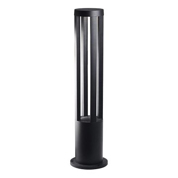 LED Ulkovalaisin LED/10W/230V 3000K IP65 80 cm musta
