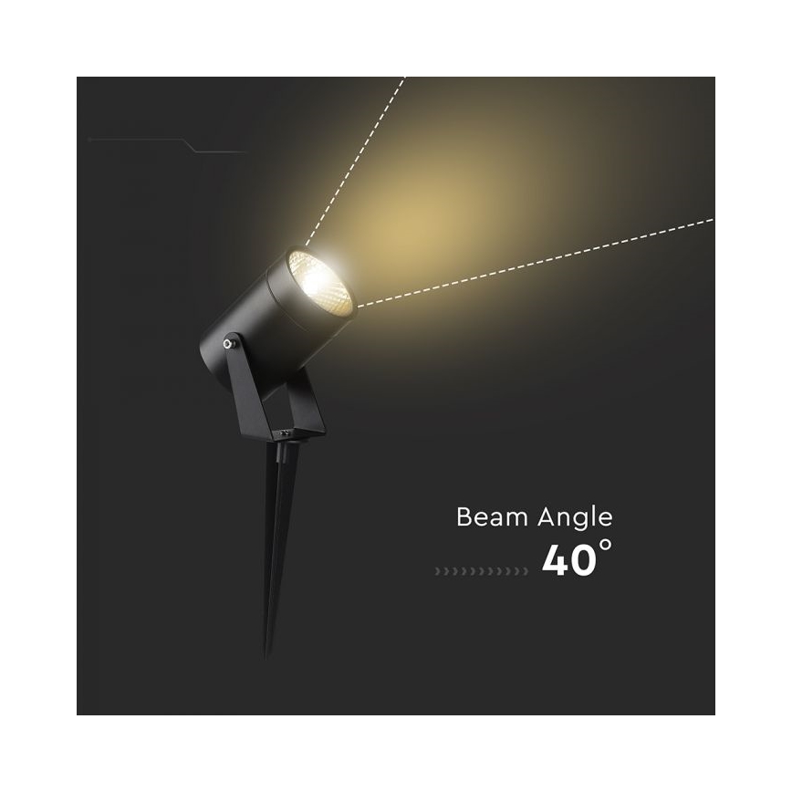 LED-ulkovalaisin LED/10W/230V 3000K IP65