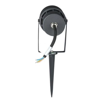 LED Ulkovalaisin LED/12W/230V 4000K antrasiitti IP65