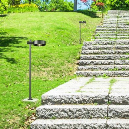 LED-ulkovalaisin LED/7W/230V 4000K IP65 musta 102 cm