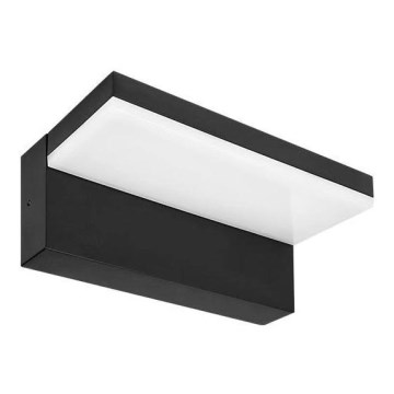 LED-ulkovalaisin LED/9W/230V 4000K IP44 musta