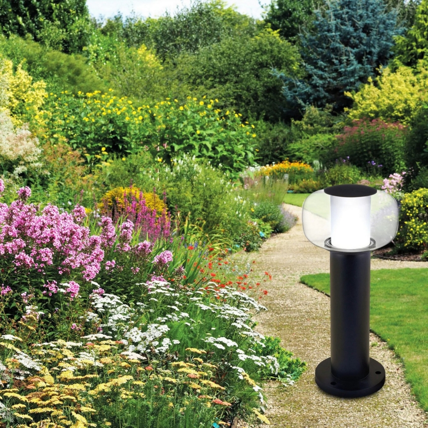 LED-ulkovalaisin MALAGA LED/12W/230V 40 cm IP44 musta