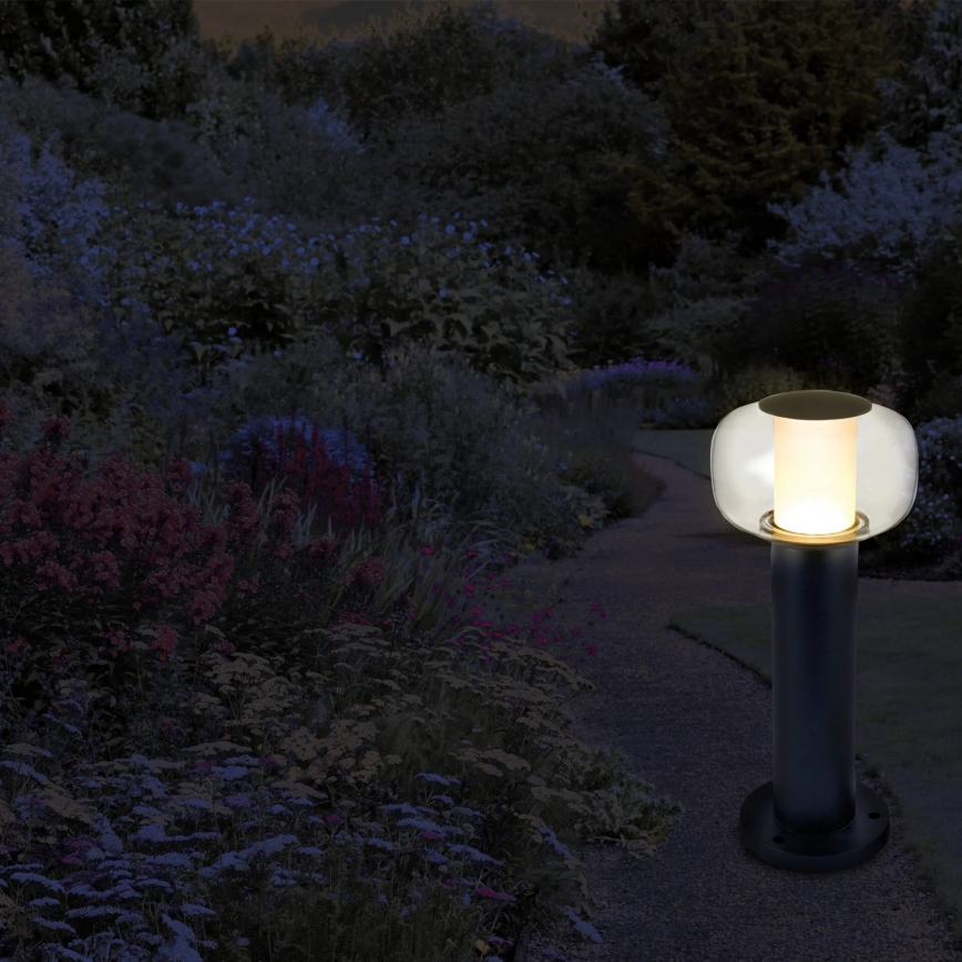 LED-ulkovalaisin MALAGA LED/12W/230V 40 cm IP44 musta