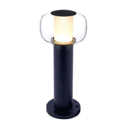 LED-ulkovalaisin MALAGA LED/12W/230V 40 cm IP44 musta