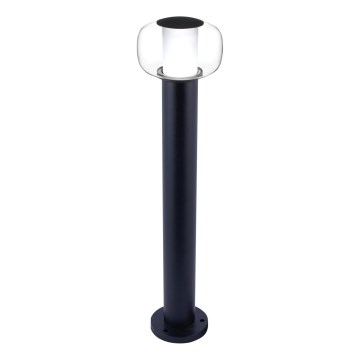LED ulkovalaisin MALAGA LED/12W/230V 80 cm IP44 musta