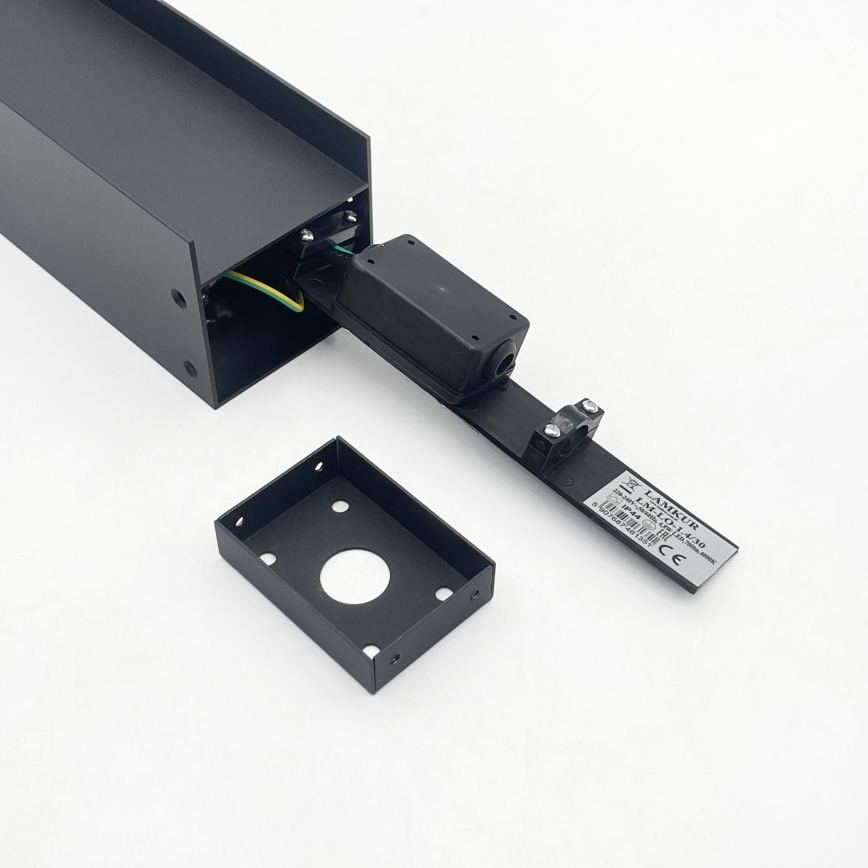 LED ulkovalaisin MODO LED/23,4W/230V 4000K IP44 80 cm musta
