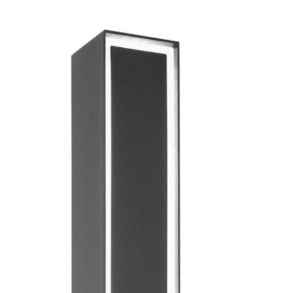 LED ulkovalaisin MODO LED/23,4W/230V 4000K IP44 80 cm musta