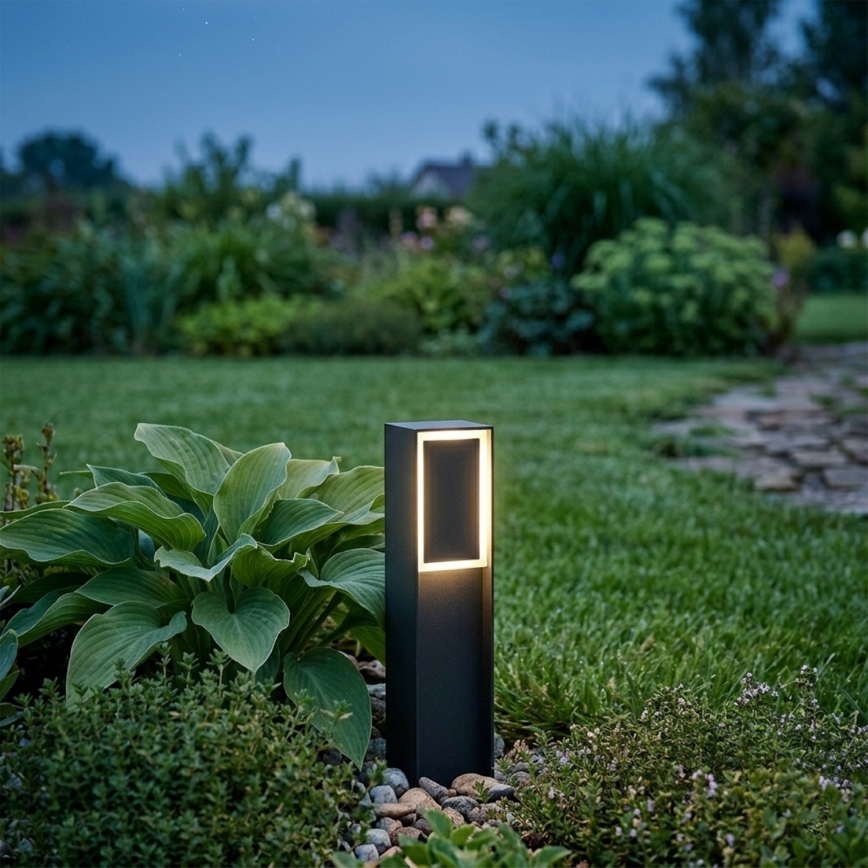 LED-ulkovalaisin MODO LED/4,8W/230V 4000K IP54 30 cm musta