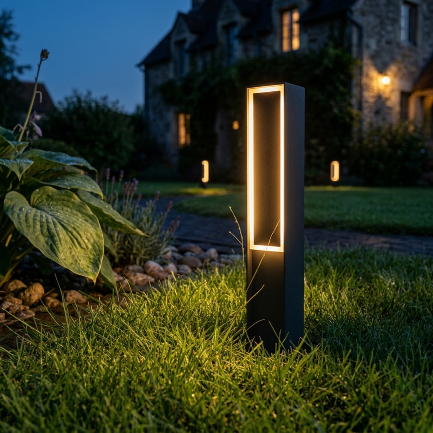 LED-ulkovalaisin MODO LED/8W/230V 4000K IP54 50 cm musta