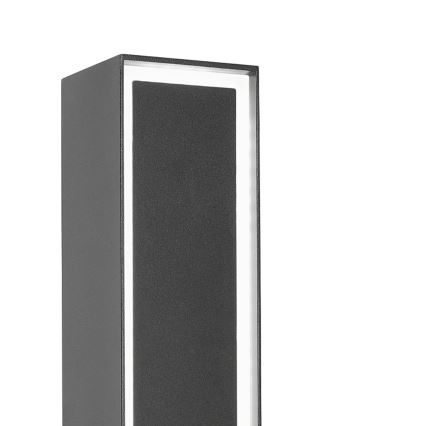 LED-ulkovalaisin MODO LED/8W/230V 4000K IP54 50 cm musta