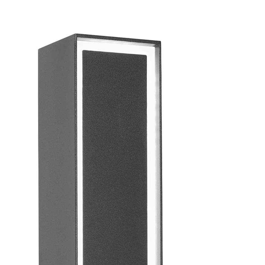 LED-ulkovalaisin MODO LED/8W/230V 4000K IP54 50 cm musta