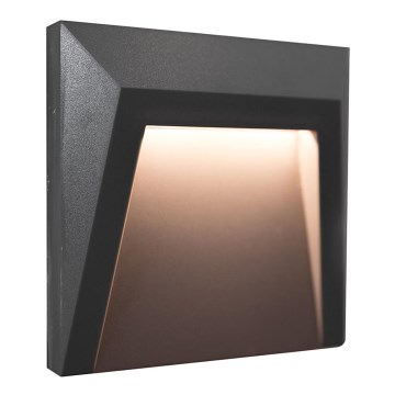 LED Ulkovalaisin PORTAISIIN HOLDEN LED/1W/230V IP65 antrasiitti