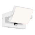 LED-ulkovalaisin seinäasennukseen liiketunnistimella LED/17W/230V 4000K IP65 valkoinen