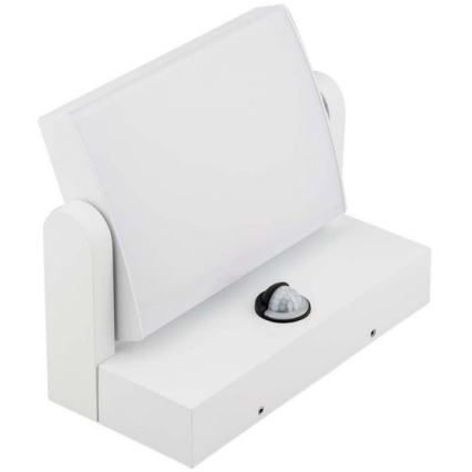 LED-ulkovalaisin seinäasennukseen liiketunnistimella LED/17W/230V 4000K IP65 valkoinen