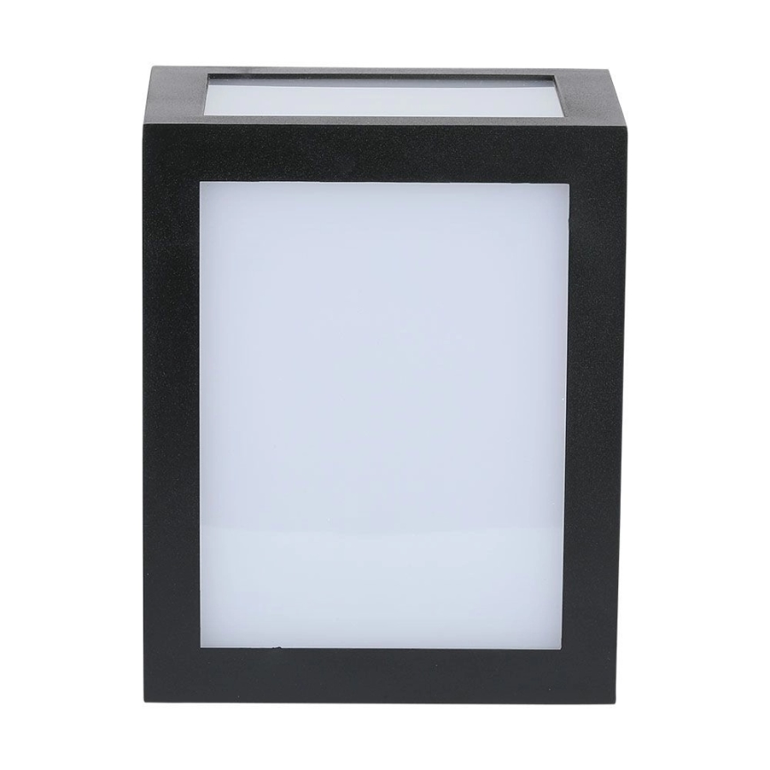 LED-ulkovalaisin, seinäkiinnitteinen, 12W/230V, 3000K, IP65, musta
