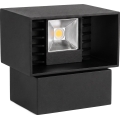 LED-ulkovalaisin seinälle LED/6W/230V IP54 musta