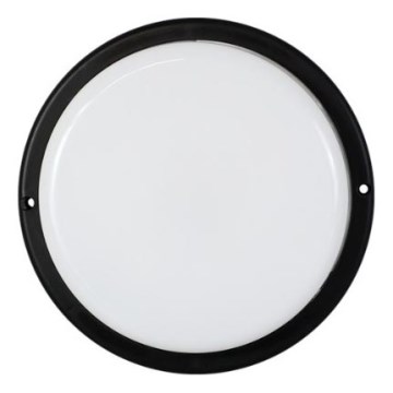 LED-ulkovalaisin seinälle LED/9W/230V IP54 musta