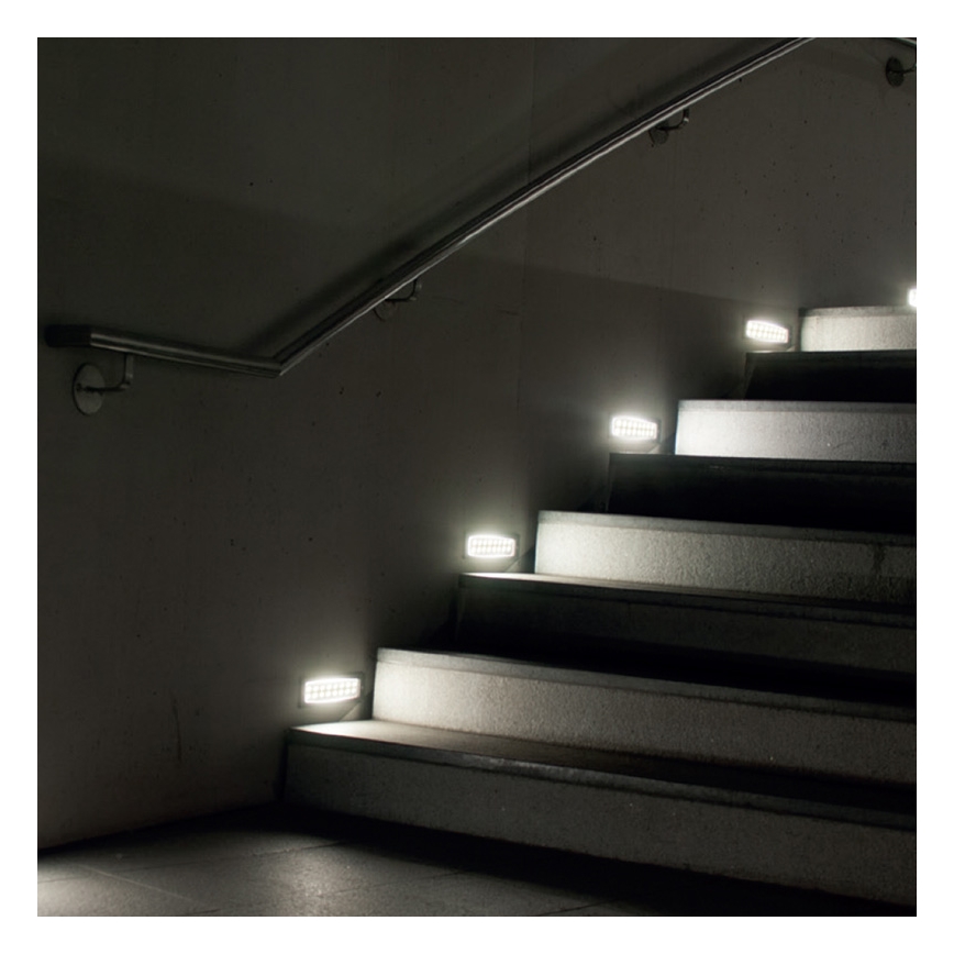 LED-ulkovalaistus 1x12LED/1W/230V IP54