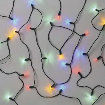 LED-ulkovaloketju 150 LED/27,35 m IP44 monivärinen