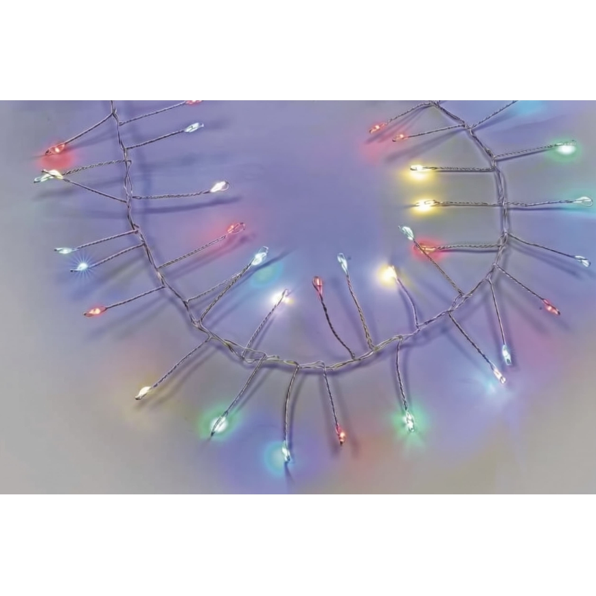 LED Ulkovaloketju 1920xLED/8 toimintoa 19,2m IP44 monivärinen