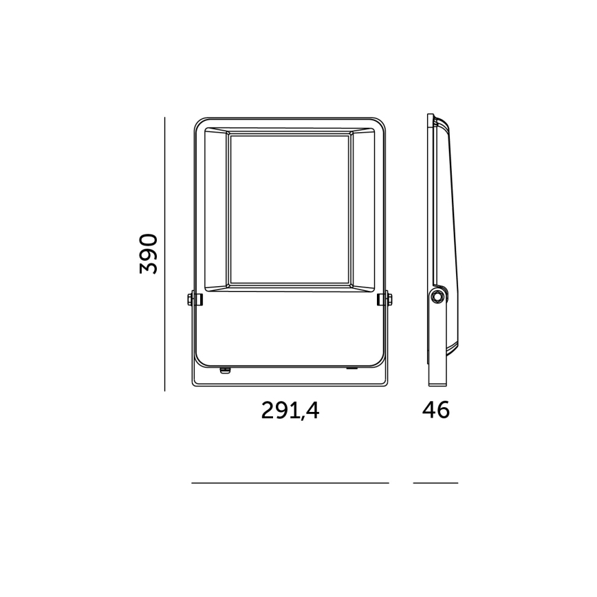 LED-ulkovalonheitin LED/200W/230V 4000K 26000 lm IP65 IK06
