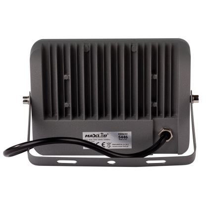 LED-ulkovalonheitin LED/200W/230V 5000K IP65 harmaa