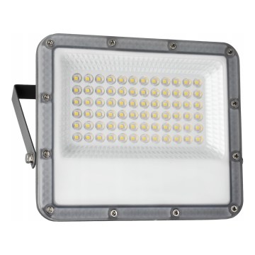 LED-ulkovalonheitin LED/50W/230V 4500K IP65 harmaa