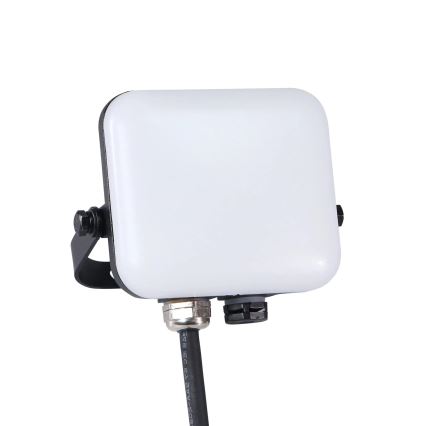 LED-ulkovalonheitin MILKY LED/10W/230V 4000K IP65 musta