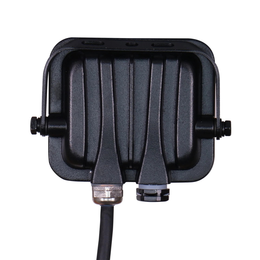 LED-ulkovalonheitin MILKY LED/10W/230V 4000K IP65 musta