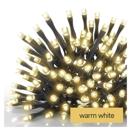 LED-ulkovalosarja 100xLED/2,5x0,9m IP44 lämmin valkoinen