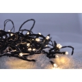 LED-ulkovalosarja 500 LED/8 toimintoa IP44 55 m lämmin valkoinen
