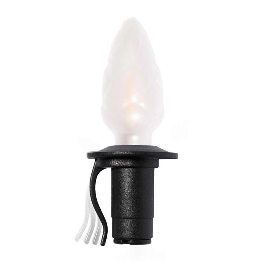 LED-ulkovalosarja CONE FILAMENT 20xE10 19 m monivärinen/lämminvalkoinen IP44, Valmistettu EU:ssa
