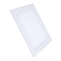 LED-upotettava alasvalo 6 W, 230 V, 3000/4000/6000 K, 12x12 cm, valkoinen