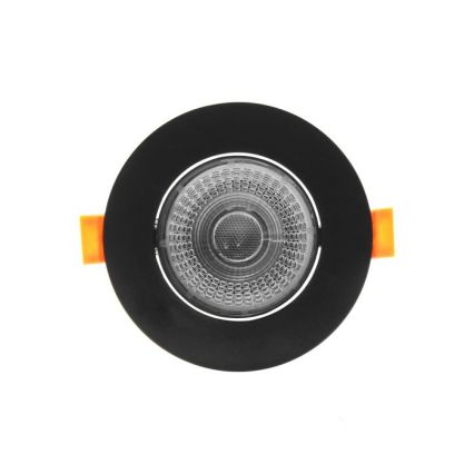 LED-upotettava alasvalo BRINO LED/3/5/7W/230V 3000/4000/6500K musta