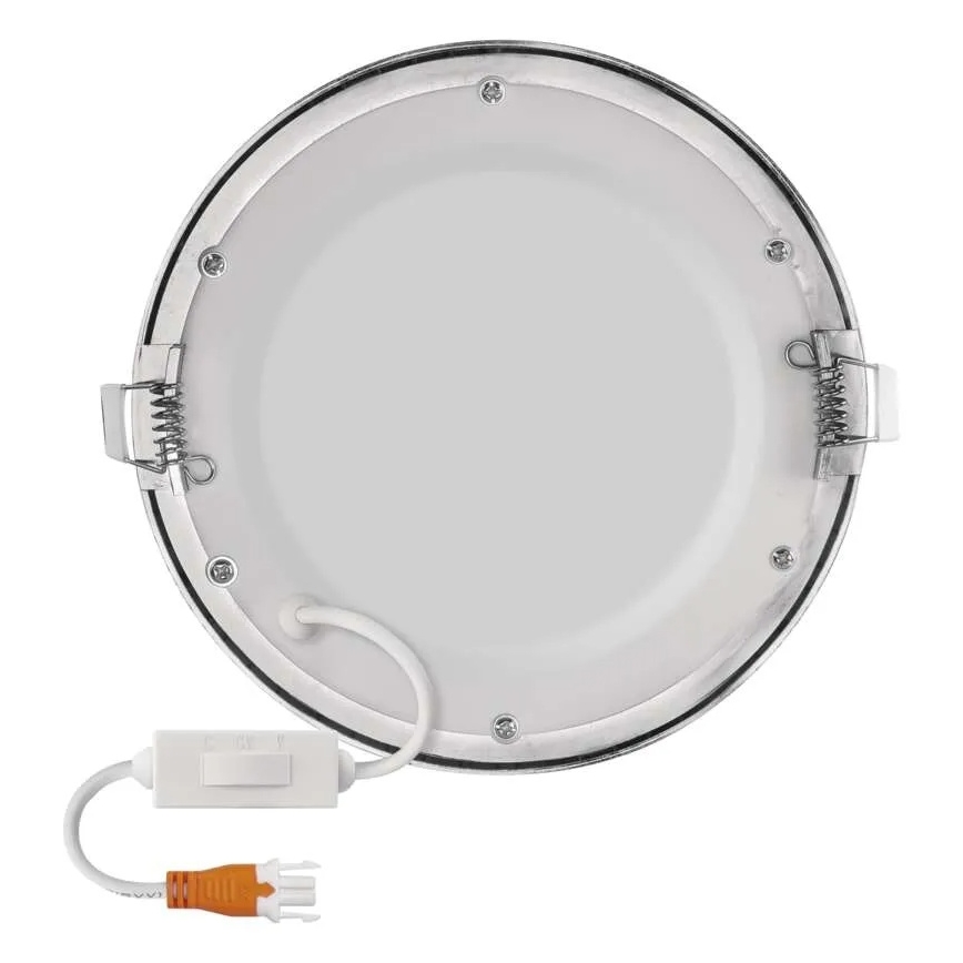 LED-upotettava alasvalo NEXXO LED/12,5W/230V 3000/3500/4000K hopeanvärinen halkaisija 17 cm