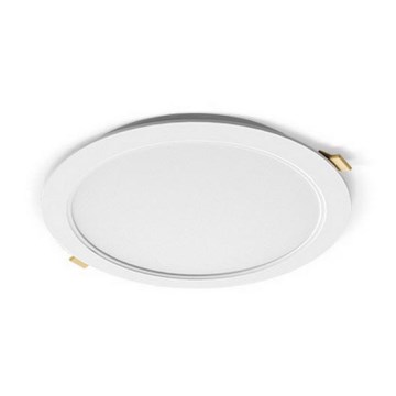 LED Upotettava kattovalaisin ATUEL LED / 18W / 230V 4000K d. 17 cm IP54