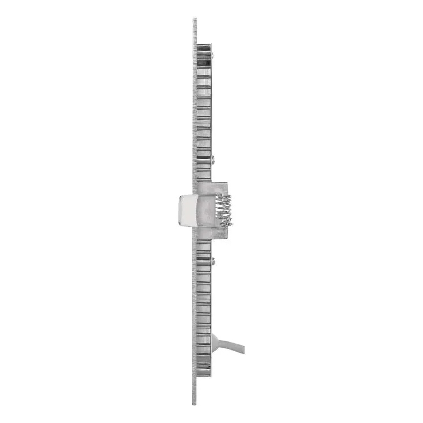 LED-upotettava kattovalaisin NEXXO LED/18W/230V 3000/3500/4000K hopea 22,5 x 22,5 cm