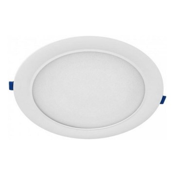 LED upotettava kattovalaisin SIGARO LED/24W/230V 3000/4000/6500K Ø 22 cm valkoinen