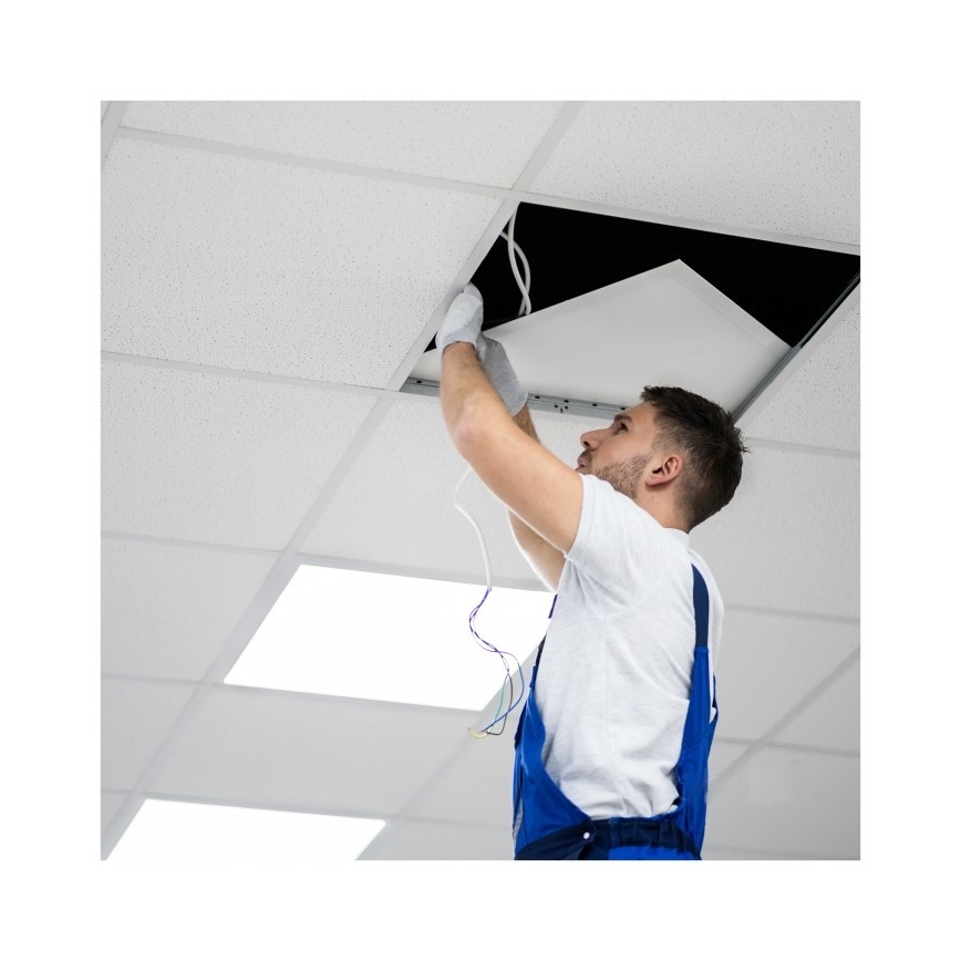 LED-upotettava paneeli CAPRI LED/25/30/40W/230V 3000/4000/5700K 62x62 cm valkoinen