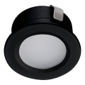 LED upotettava ulkovalo IMBER LED/1W/12V 4000K halkaisija 3 cm 30 lm IP65 musta