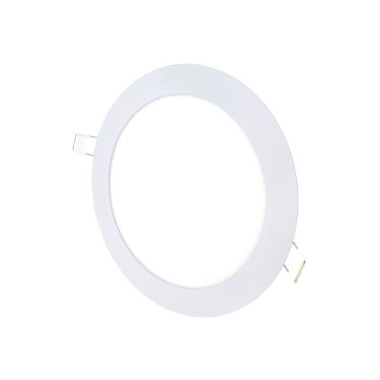 LED upotettava valo CIRCLE LED/15W/230V 6500K halkaisija 18,8 cm valkoinen