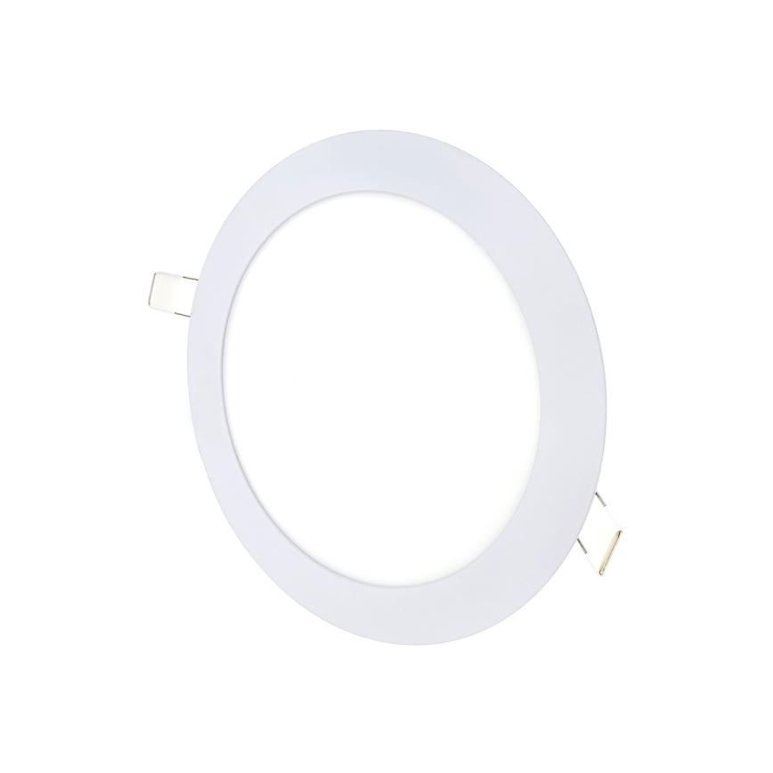 LED upotettava valo CIRCLE LED/15W/230V 6500K halkaisija 18,8 cm valkoinen