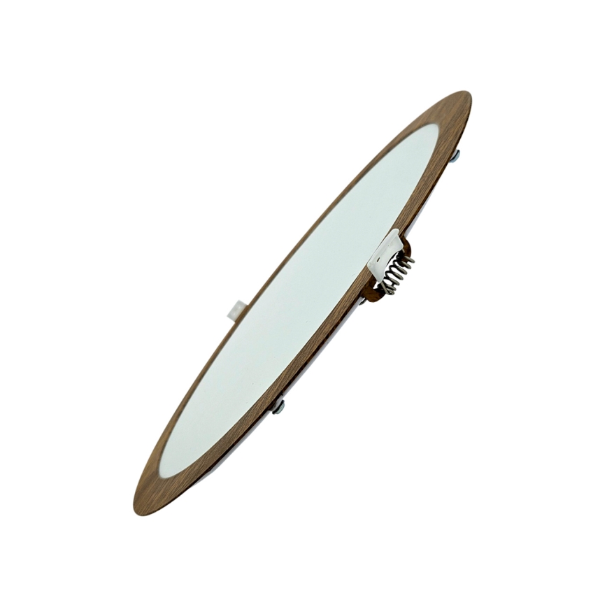 LED upotettava valo CIRCLE LED/24W/230V 4200K halkaisija 29,6 cm ruskea