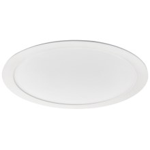 LED Upotettava valo kylpyhuoneeseen ROUNDA LED/24W/230V IP44 valkoinen d. 29,6 cm