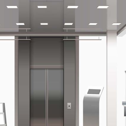 LED upotettava valo LED/12W/230V 3000K