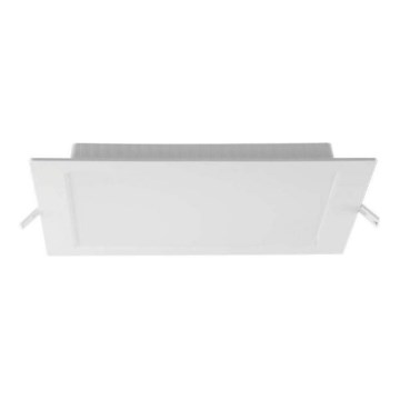 LED upotettava valo LED/18W/230V 22x22 cm 4000K valkoinen