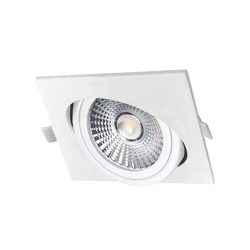 LED upotettava valo LED/6W/230V 3000K 8,5x8,5 cm valkoinen