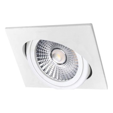 LED upotettava valo LED/6W/230V 4000K 8,5x8,5 cm valkoinen
