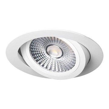 LED upotettava valo LED/6W/230V 4000K halkaisija 8,5 cm valkoinen